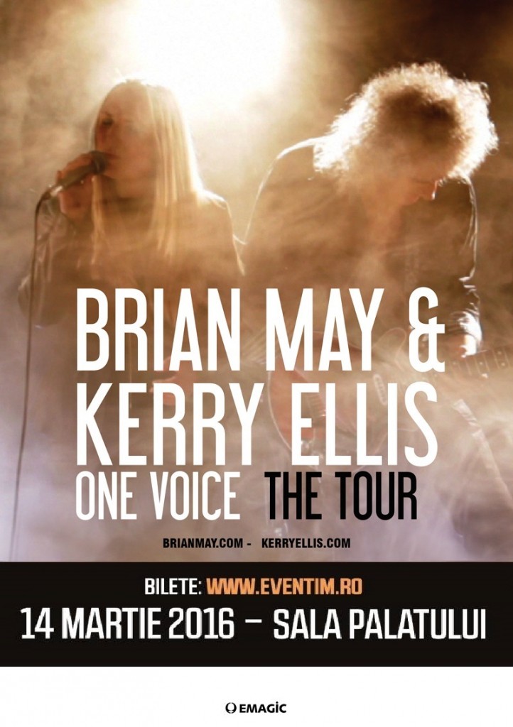 Brian May si Kerry Ellis_Bucuresti